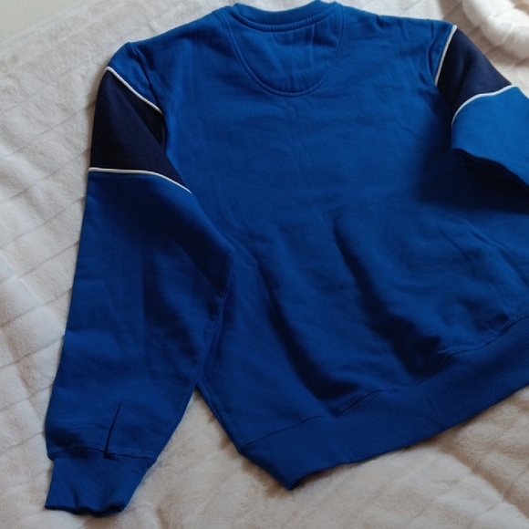 Blue men's sweater size M long sleeves U.S Polo Assn. - Picture 5 of 6